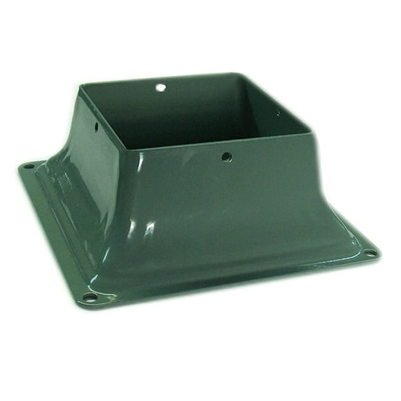 4" x 4" Khaki Steel Post Base