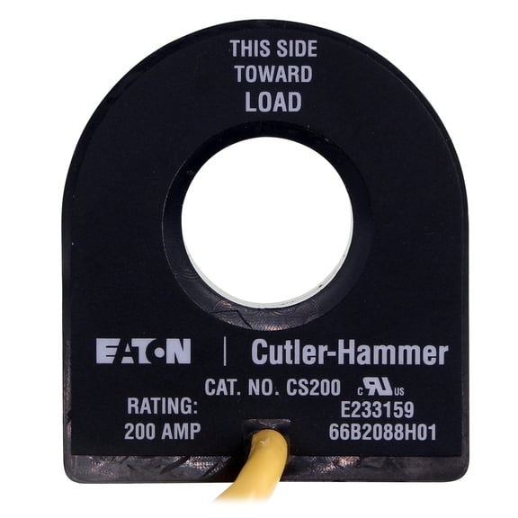 Eaton CS200 Current Sensing Transformer, Current Sensor CT, 200-Amp, (3-Pack)