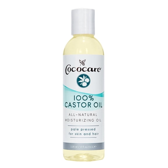 Cocacare 100% Natural Castor Oil, Natural Hair and Skin Conditioner - 4 Ooz