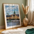 thumbnail image 5 of Of Galma Stan 03 - Stockholm Sweden Photography Oak Framed Wall Art Print 16 x 24 inches, 5 of 59