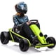 thumbnail image 4 of Historyli Kart para adolescentes,batería grande de 24 V y 9 Ah,motores duales de 300 W extra potentes,derrape rápido de 13 km/h con música y bocina,carga máxima de 79 kg, 4 of 7