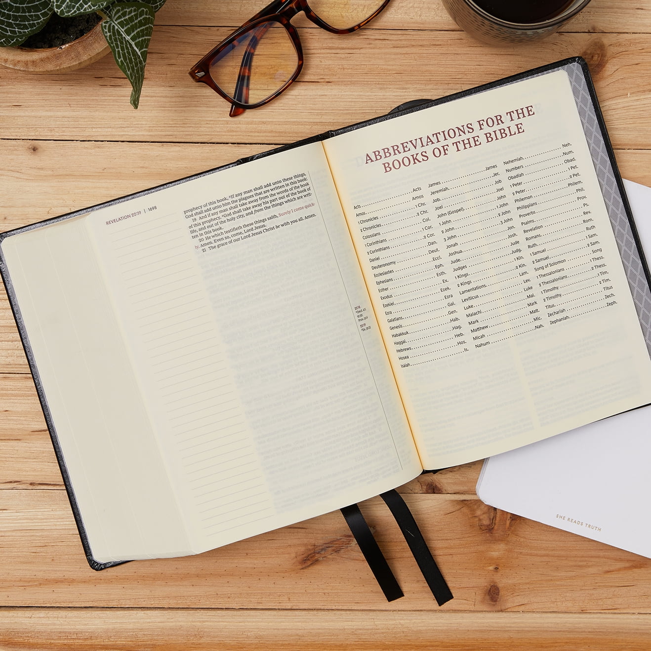 Kjv, Journal Reference Edition Bible, Verse Art Cover Collection, Brown Leathersoft, Red Letter, Comfort Print: Let Scri, (Hardcover)