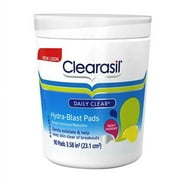Clearasil Daily Clear Acne Face Pore Cleansing And Hydra Blast Pads - 90 Ea
