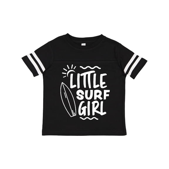 Inktastic Little Surf Girl with Surfboard Girls Toddler T-Shirt