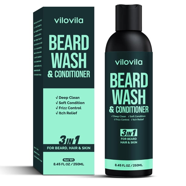 Champú y acondicionador para barba ViloVila 3 en 1 250 ml