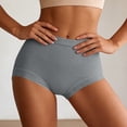 thumbnail image 5 of Chbgutlmr Briefs for Women High Waist Full Coverage Panties Stretch Comfy Solid Color Breathable Underwear, 5 of 6