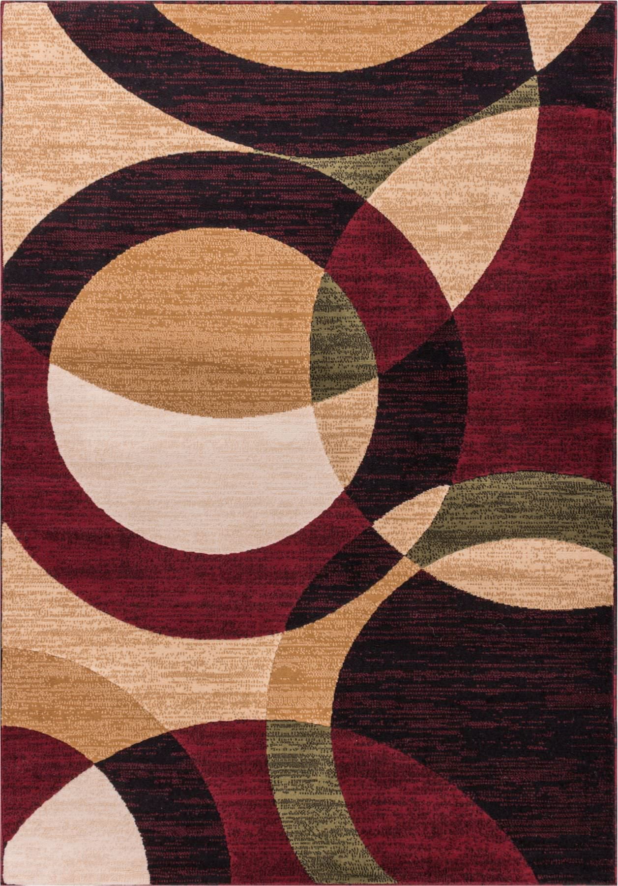 Well Woven Dulcet Bingo Modern Red Area Rug