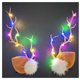 thumbnail image 4 of 2 piezas de pasadores navideños de Año Nuevo con pasadores ligeros para niños, lazo, ciervo, Papá Noel, sombreros navideños para niños, accesorios para el cabello para niños, 4 of 4