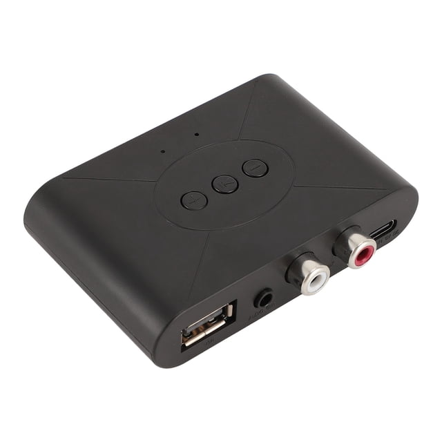 Sound Adapter, NFC Enabled Sound Adapter Sensitive ABS 10m Long Distance Transmission USB 3.5mm Jack for Home Stereo