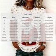 thumbnail image 4 of Jsaierl Christmas Shirts for Women Funny Santa Graphic Tees Petite Soft Round Neck T-shirt Short Sleeve Tunic Blouse Tops S-5XL, 4 of 6