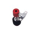 thumbnail image 3 of Eigraketly Drum Hi Hat Cymbal Clutches 1/4 pulgadas Instrumento de percusión Soporte Equipo profesional Fijación extraíble Reemplazo de entretenimiento Accesorios para instrumentos musicales Eigraketly OD026143-00, 3 of 6