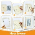 thumbnail image 4 of 10 Pack Rectangle Wooden Picture Frames,Paintable Photo Frames,3.5 x 5.5 Inch Unfinished Photo Frames,DIY Painting Frame,for Thanksgiving Wedding Birthday Arts Crafts Project By Yayun, 4 of 7