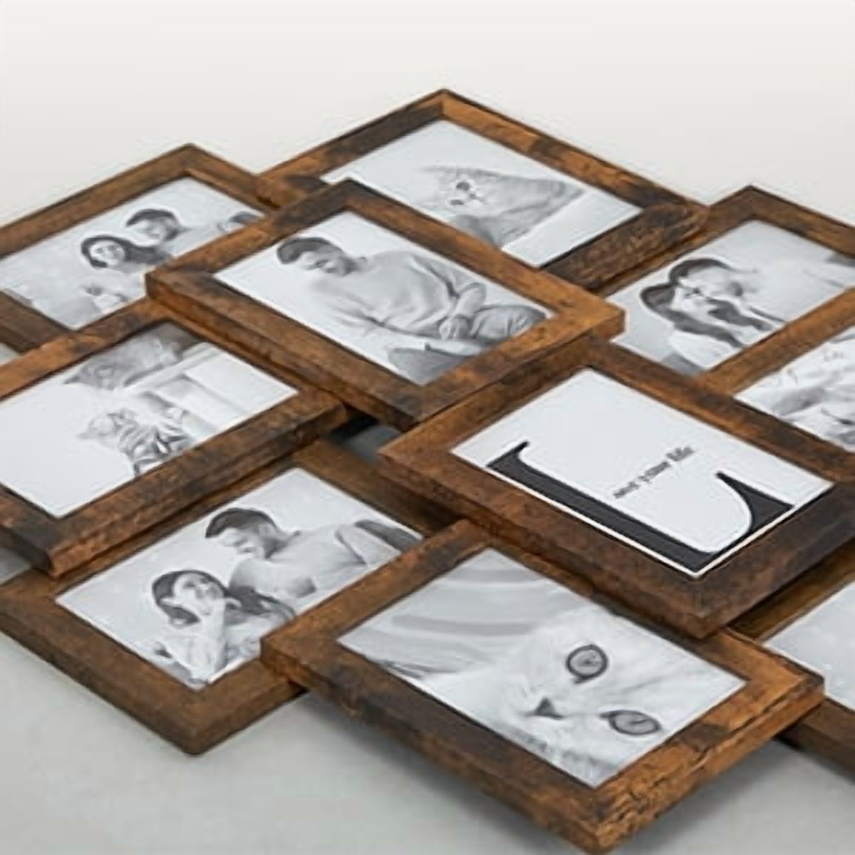 Collage Picture Frames, 4x6 Picture Frames Collage for Wall Decor, 10 Pack Photo Collage Frame for Gallery, Multi Family Picture Frame Set