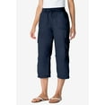 thumbnail image 5 of Woman Within Plus Size Convertible Length Cargo Capri/Bermuda, 5 of 6