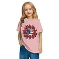 thumbnail image 6 of ZACPNCV Flag Shirt for Toddler Kids Boys Girls USA Flag T-Shirt 4th of July Shirt Patriotic Tee Tops Pink 7-8 Years, 6 of 9