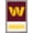 Barnwood Framed Version, variant on NFL Washington Commanders - Logo 22 Wall Poster, 22.375" x 34"