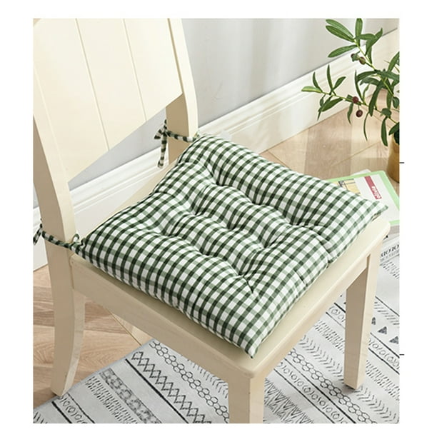 15.8x15.8inch Square Chair Pad Seat Cushion,with Ties Nonslip,Superior