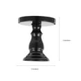 thumbnail image 2 of HEMOTON 1Pcs Black Alloy Cake Stand Plate for Displaying Cupcakes Wedding, 2 of 6