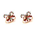 thumbnail image 3 of Anillo de servilleta de Acero inoxidable Moyic Navidad soportes de pañuelos de papel portátiles Caña 2Conjunto, 3 of 6