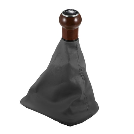 6 Speed Gear Shift Knob with Cover - Stick Shifter Knob - for VW Passat B5 99-05 Plastic Black 1 Pc