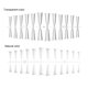 thumbnail image 1 of 504PCS French Nails Tips False Nails French Fake Nail Tips Kit 12 Sizes, 1 of 4
