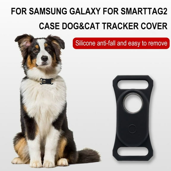 FurNest For Galaxy Smart Tag2 Pet Collar Silicone Protective Anti-lost O1L0 Dog