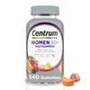 Centrum Multigummies Women 50 Plus Multivitamin Supplement Gummies, Assorted Fruit, 140 Count