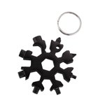 kurtrusly Snowflake Wrench Tool 18 In 1 Screwdriver Set Of Screw Driver Bit Set Multi-Function Precision Repair Device Hand Tools Torx Hex black 1Set