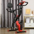 thumbnail image 2 of Soozier 3 in 1 Folding Exercise Bike w/ 8-Level Magnetic Resistance, Red, 2 of 10