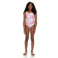 thumbnail image 6 of BTween Girls Multi Pack One Piece Swimwear Unique Colors and Patterns, Sizes 4-16 for Kids and Toddlers, 6 of 8