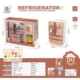 thumbnail image 1 of Children's pretend play mini electric appliances: refrigerator, washing machine, coffee maker, bread maker, juicer, toy., 1 of 1