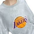 thumbnail image 3 of Women's Tommy Jeans Silver Los Angeles Lakers Tracy Pullover Sweatshirt, 3 of 4