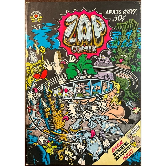 Zap Comix #5 Comic Book