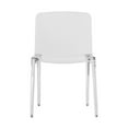 thumbnail image 5 of LeisureMod Murray Mid-Century Modern Dining Chair - Transparent Clear Acrylic, Ergonomic Design, Stackable, 5 of 10