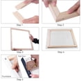 thumbnail image 4 of Unfinished Natural Pine Wood Canvas Stretcher Bars DIY Canvas Frame Kit Tenon Joint Solid Wooden Stretching Frame for Oil Painting Acrylic Art Canvas Craft Home Gallery Wall Decor Multiple Sizes, 4 of 8