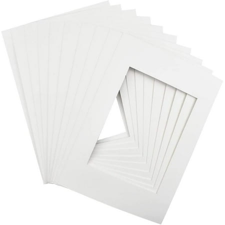 

10pcs Picture Mounts For Frames 11.5 X 8 Inch Photo Mounts Picture Matting