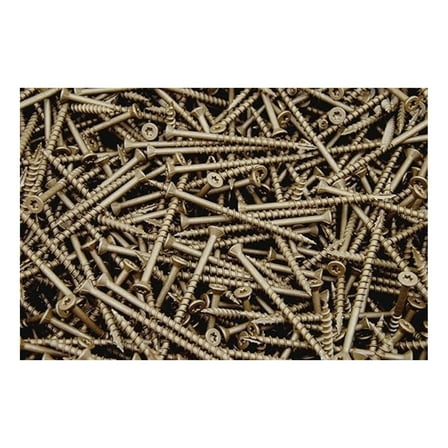 Torx T25 Screws - 1000pc Flat Head #9 x 3 Inch Deck Screws for ACQ Lumber - Type 17 Wood Screws with Driver Bit - Outdoor Woodworking Fasteners