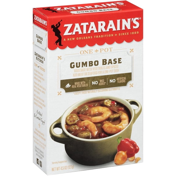 Zatarain's Gumbo Base, 4.5 oz ( 2 Pack )