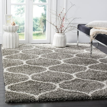 Safavieh Hudson Collection Sgh280b Grey And Ivory Moroccan Ogee Safavieh Hudson Collection Sgh280b Grey And Ivory Moroccan Ogee Plush Square Area Rug 7