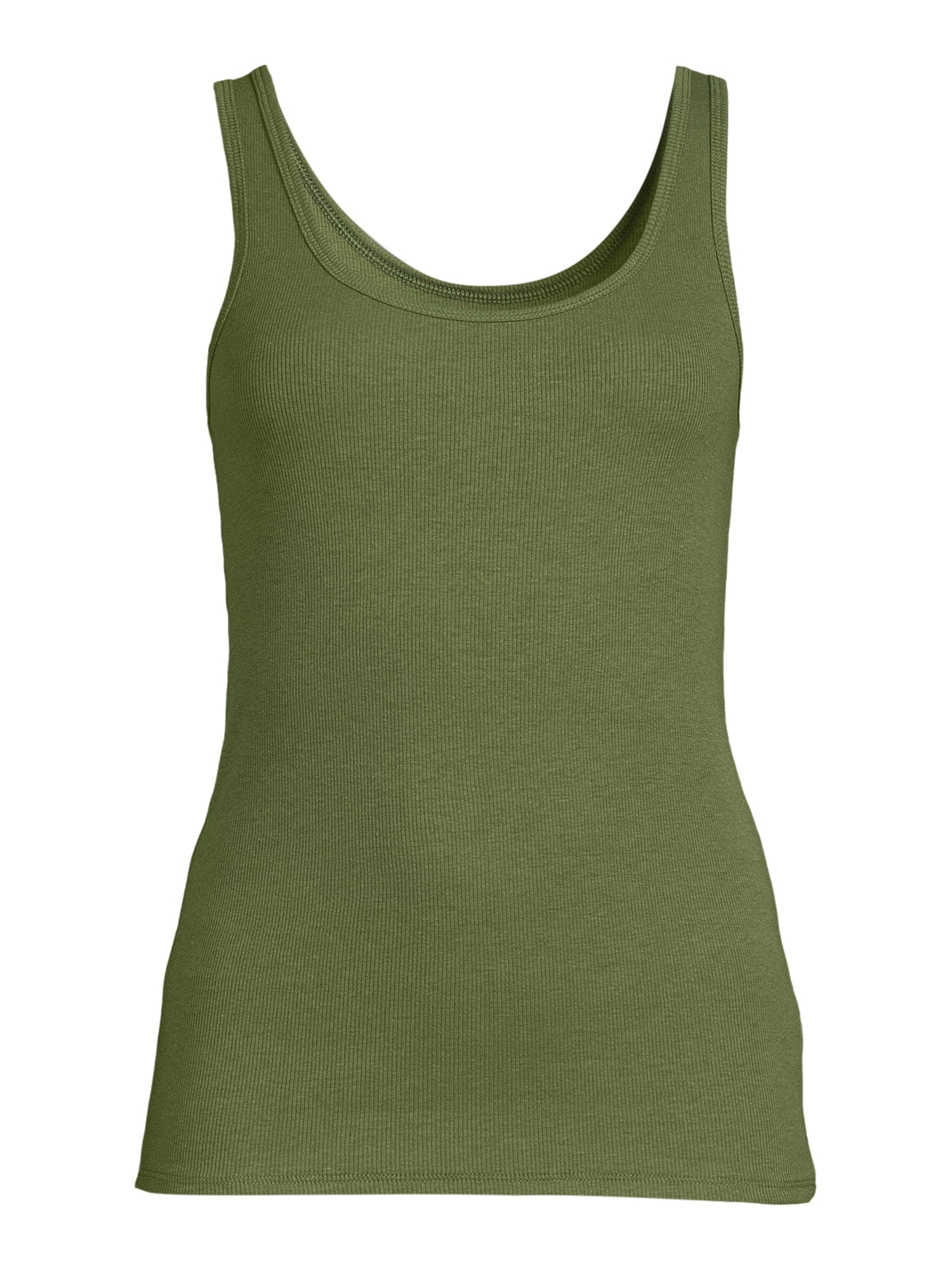 Time and Tru Women's Rib Tank Top