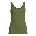 thumbnail image 5 of Time and Tru Women's Rib Tank Top, 5 of 5