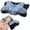 Blue+Black, variant on MOONORAH Cervical Pillow for Sleeping Memory Foam Neck Pain Relief Contour Orthopedic Ergonomic Pillows for Women Side Sleepers,Queen Size 26"Lx14.6"Wx5.1"H,Gray