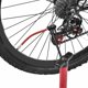 thumbnail image 2 of Paquete de 2 herramientas de inflado para neumáticos de bicicleta, tubos de extensión de bomba de bicicleta plateados para ciclismo al aire libre, 2 of 8