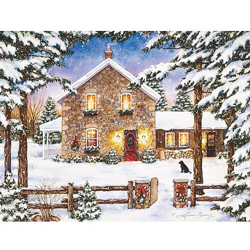 Lang Nestled in the Pines Boxed Christmas Cards