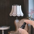 thumbnail image 1 of BESTYASH 2Ud Remate Negro Para Lamparas De Pared Retro Cuerno, 1 of 8