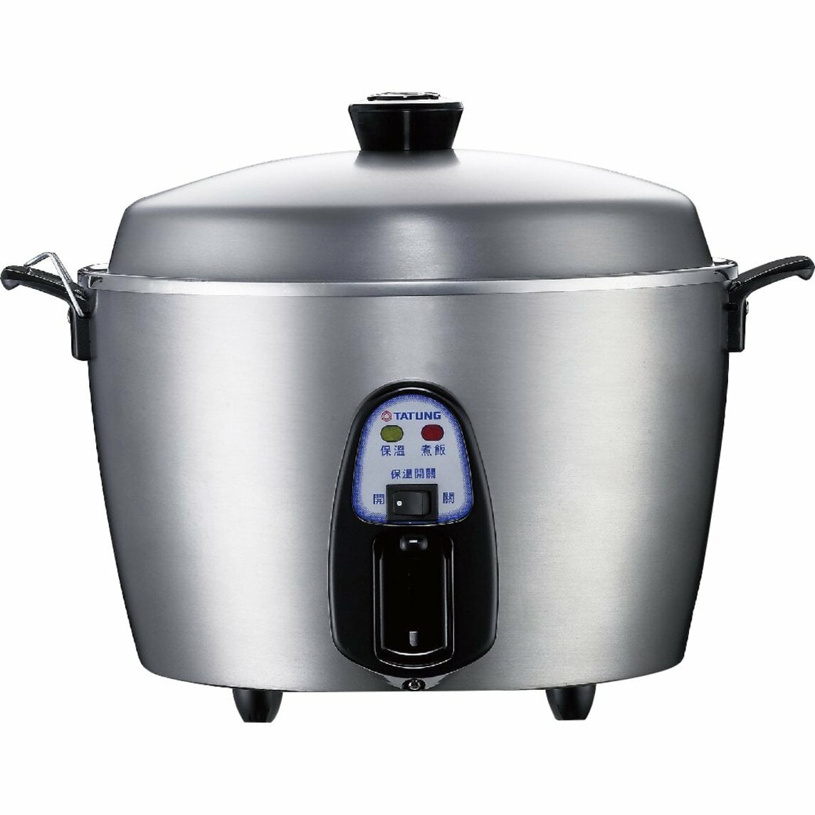 Tatung TAC-11KN(UL) 11 Cup Multi-Functional Stainless Steel Rice Cooker,  Silver Gray 