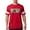 Red, variant on - 100 Dollar Bill T Shirt - Mens Football Shirt