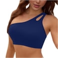 thumbnail image 1 of RXMEKW Backless Bandage Bikini Set for Women with Removable Padding in Solid Color, 1 of 9