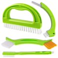 thumbnail image 1 of 4 In 1 Tile Grout Brush, Tile Glass Grout Brush For Kitchen And Household, Green, 1 of 5