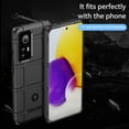 thumbnail image 2 of Super Shock Resistant for Xiaomi 12S/12X/12 Case,Heavy Duty Shockproof Military Grade Drop Tested Case Phone Cover for MI 12/12X HD Black, 2 of 7
